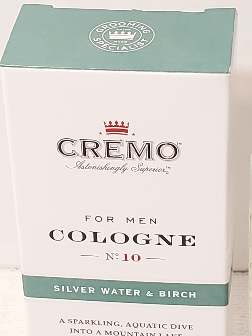 Cremo For Men Cologne No. 10 Silver Water & Birch 3.4 oz 100ml EDT Spray - Picture 4 of 11